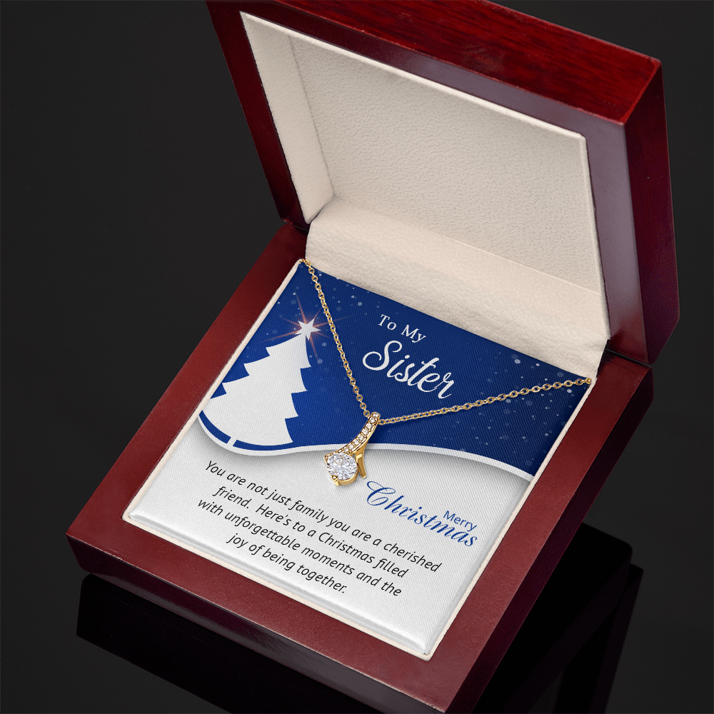 To My Best Friend - Best Christmas Gift -Alluring Beauty Necklace