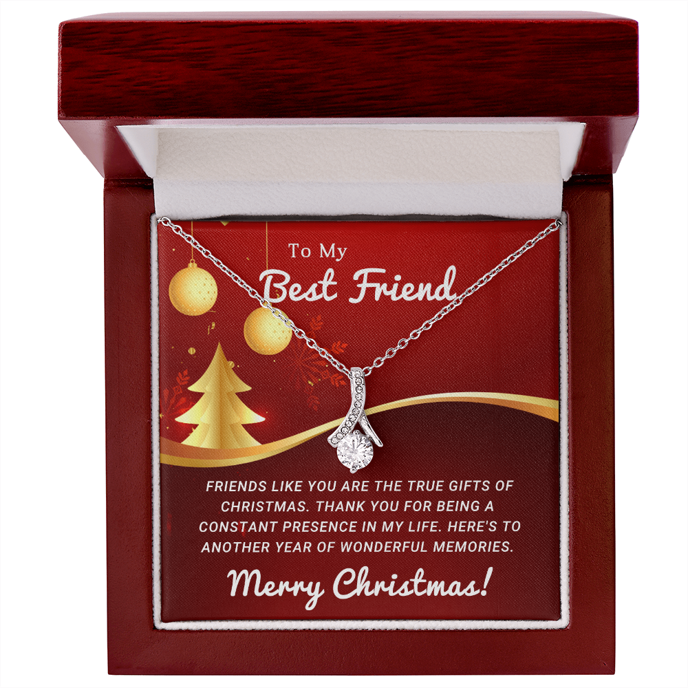 To My Best Friend - Best Christmas Gift -Alluring Beauty Necklace