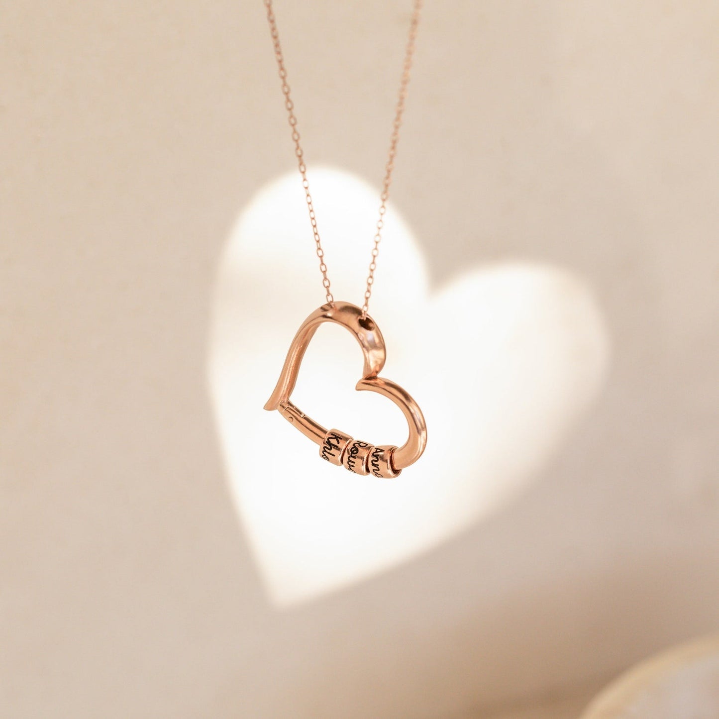 Heartfelt Bead Necklace Charm