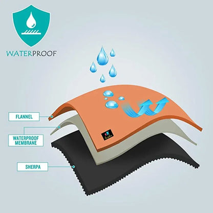 Luxury Waterproof Couple Blanket