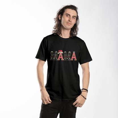 MAMA Best Gift For Christmas - Bella + Canvas 3001 Unisex T-Shirt Front Print