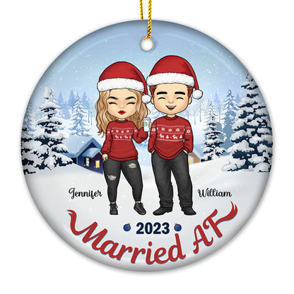 Married AF Custom Ornament