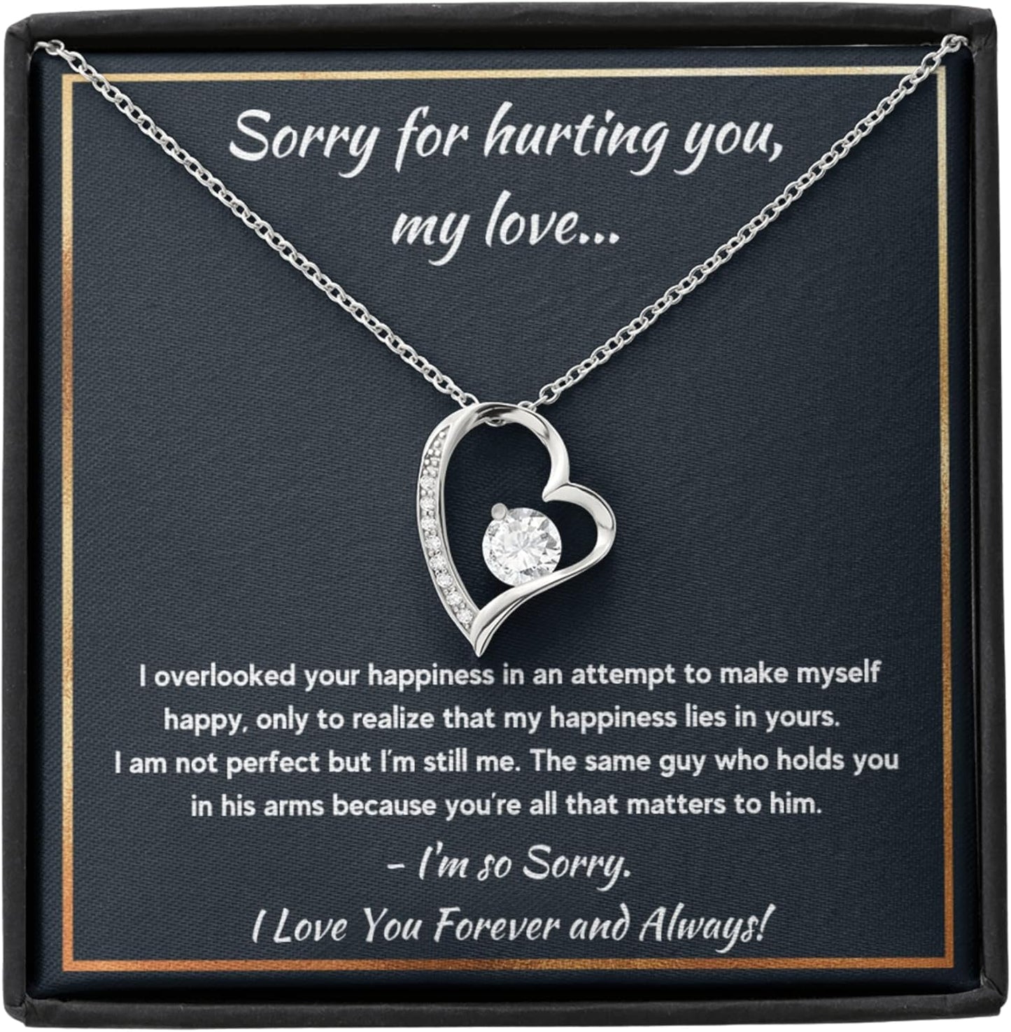 Heartfelt Infinity Love Necklace